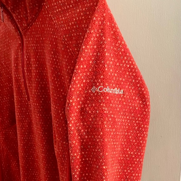 Columbia pullover fleece, dark red (M) NWOT - Picture 5 of 7